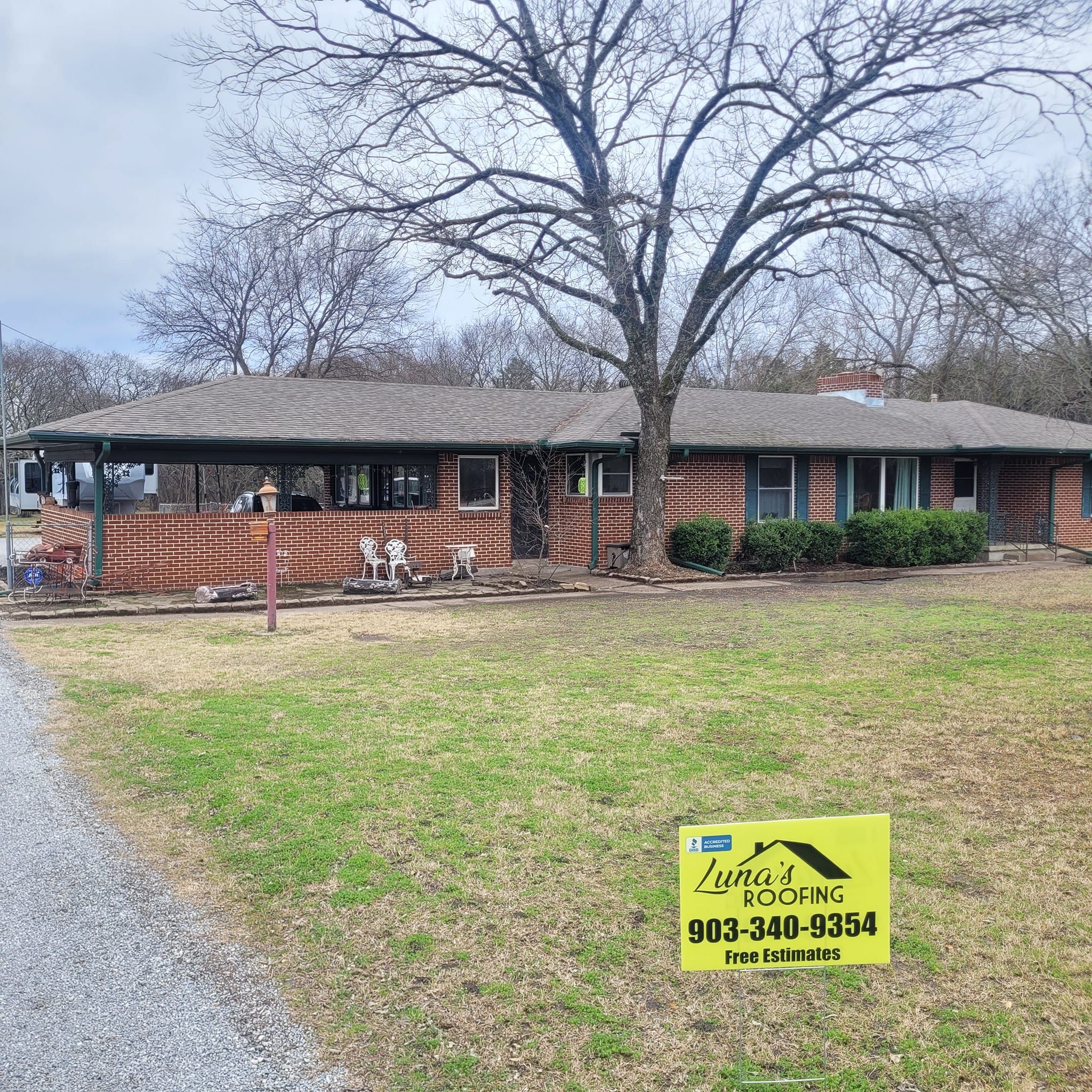 Roofing Installation for Luna's Roofing LLC in Longview, Texas