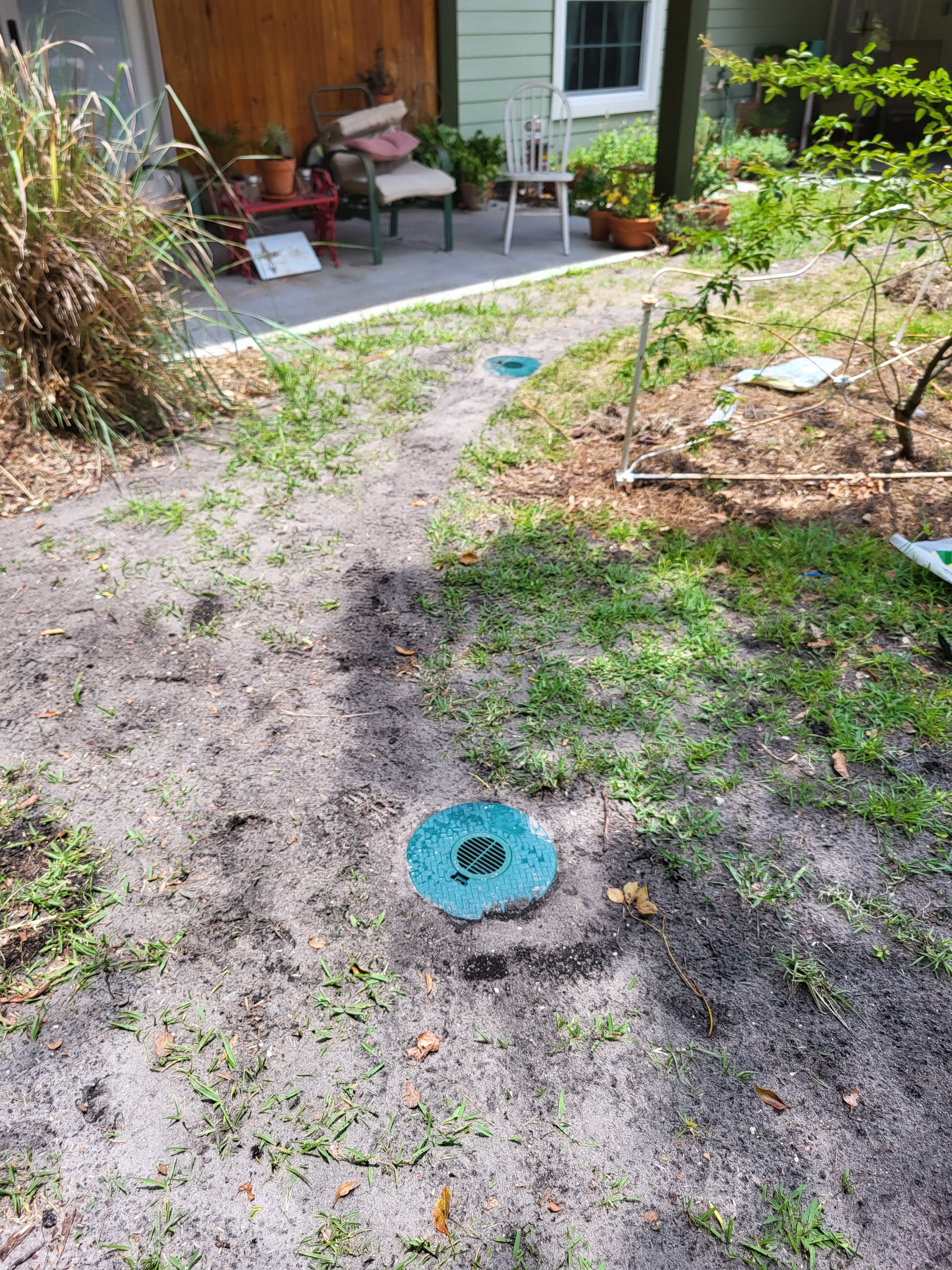 Downspout Drains for Sam's French Drains and Landscape in Orlando, Florida