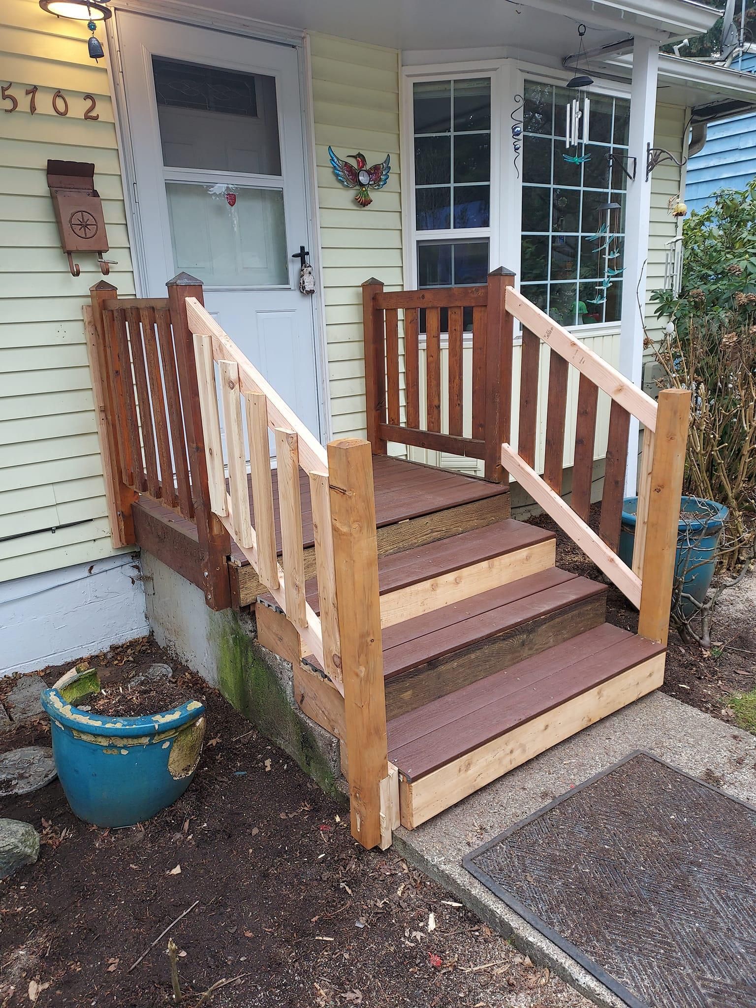 Door-Fence Installation for Perben Painting and Landscape LLC in Mount Vernon, WA