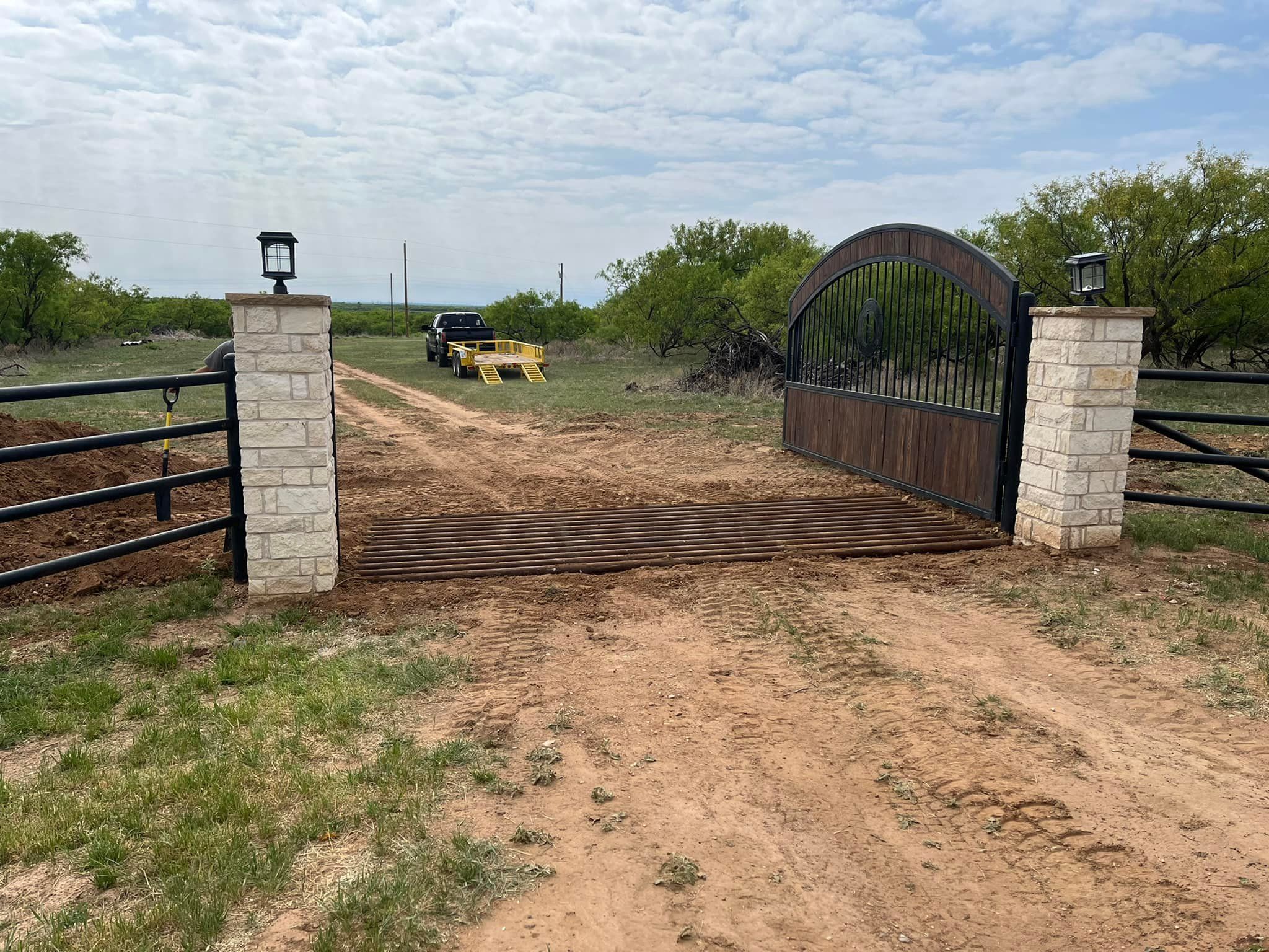 Metal Fencing and Other Services for Greenroyd Fencing & Construction in Pilot Point, TX