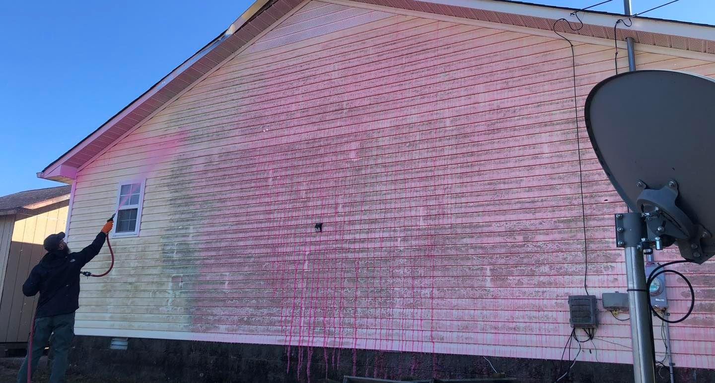 House and Roof Softwash for Oakland Power Washing in Clarksville, TN