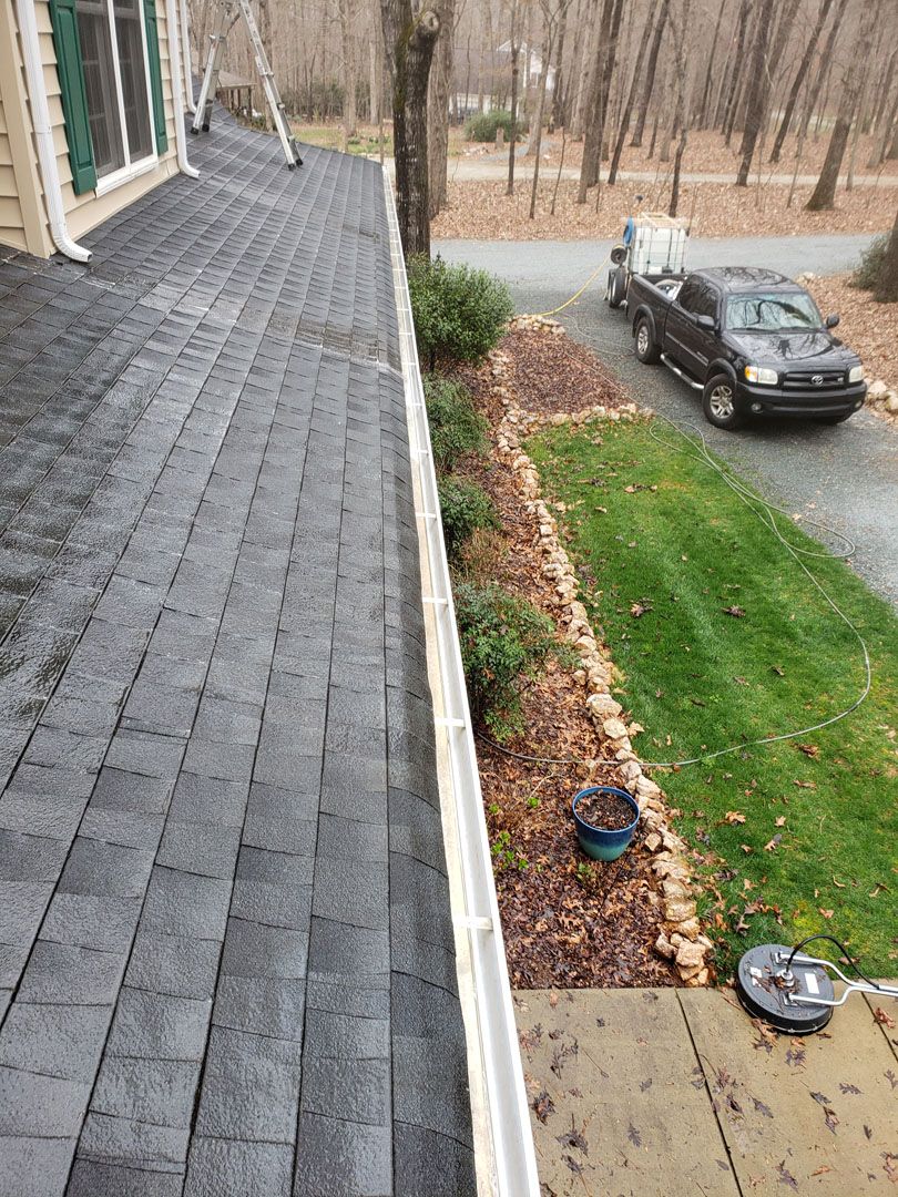 Gutter Cleaning and Guard Installation for Power Wash Masters in Charlotte, NC